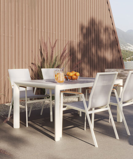 Etna Frozen Masa & Neva Sandalye Takımı