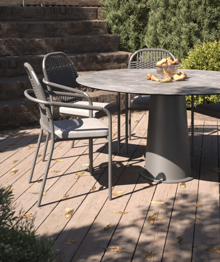 Sono Masa & Parla Antrasit Sandalye Takımı